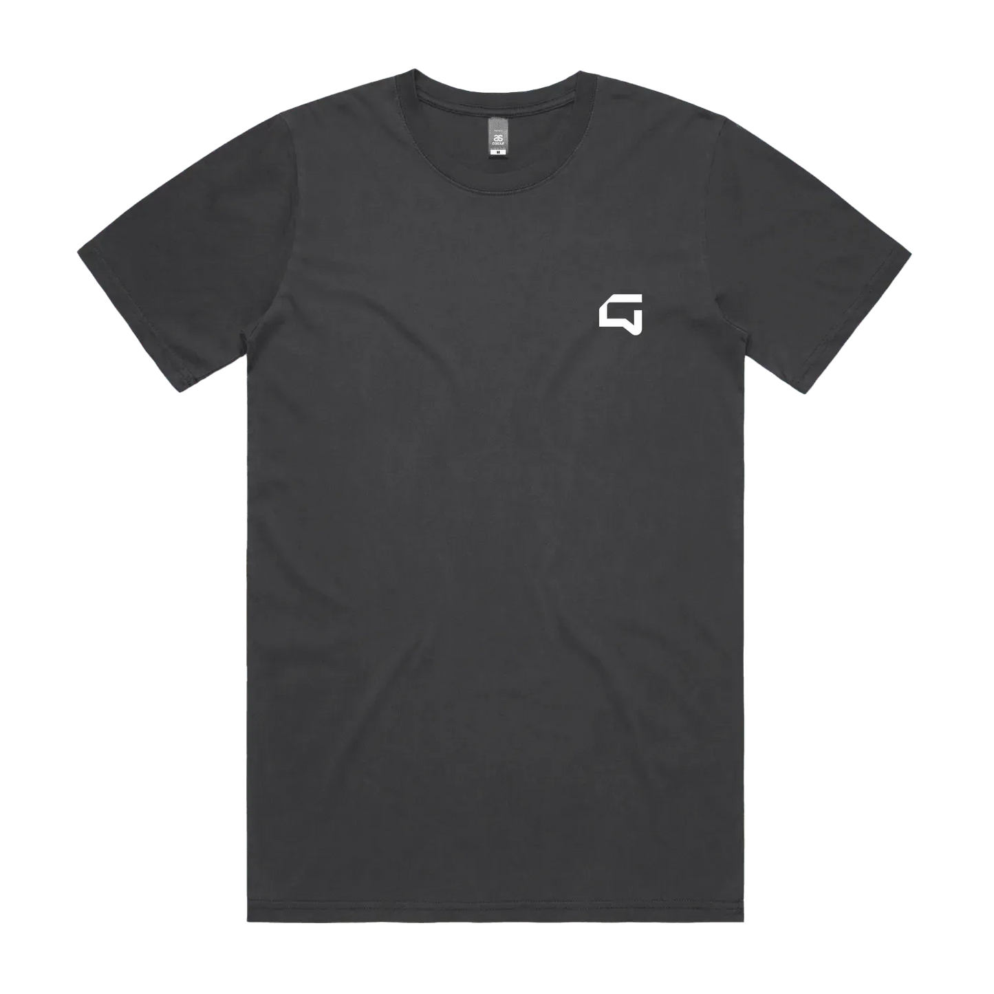 Faded Black front flat lay