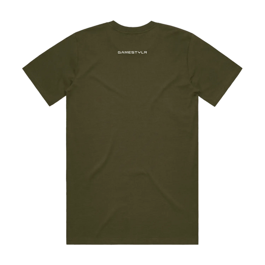 Army back flat lay