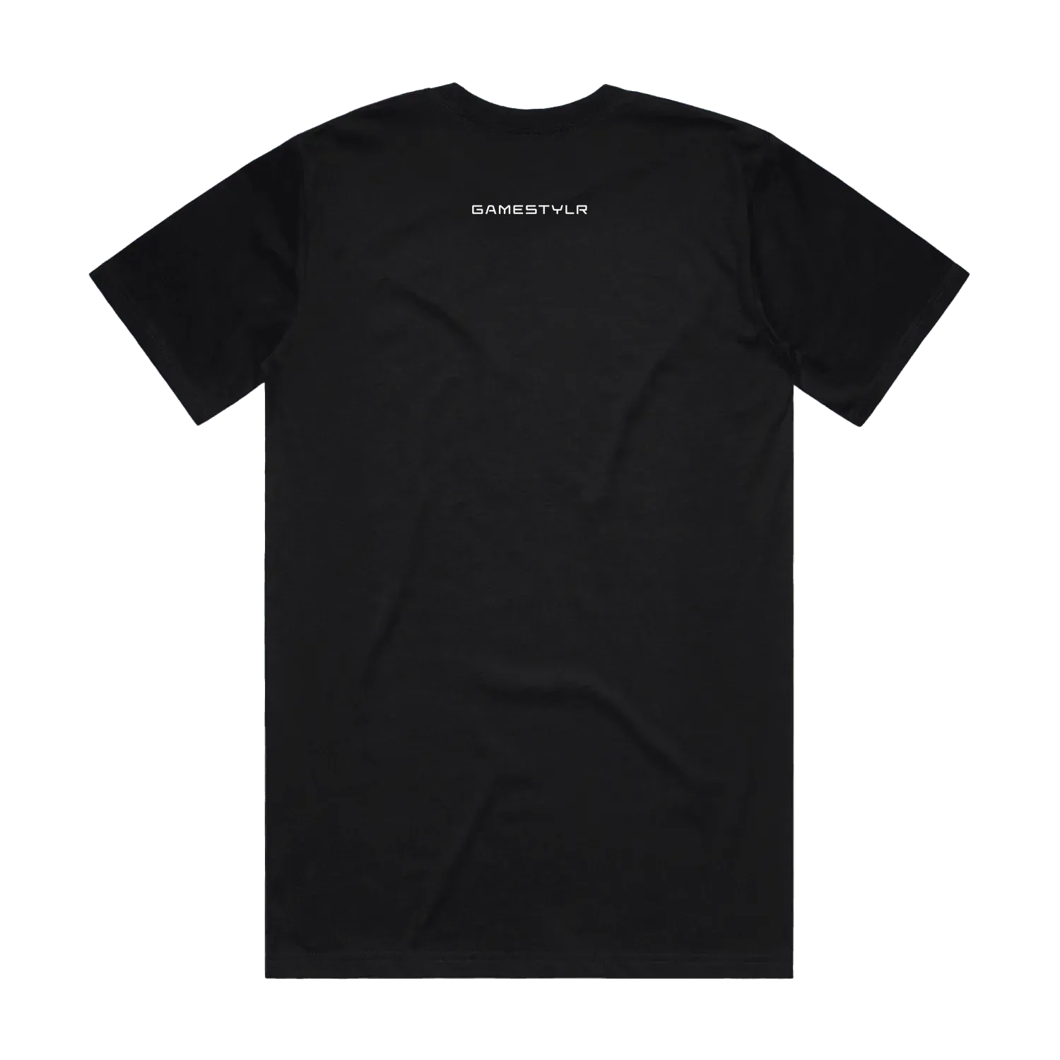 Black back flat lay