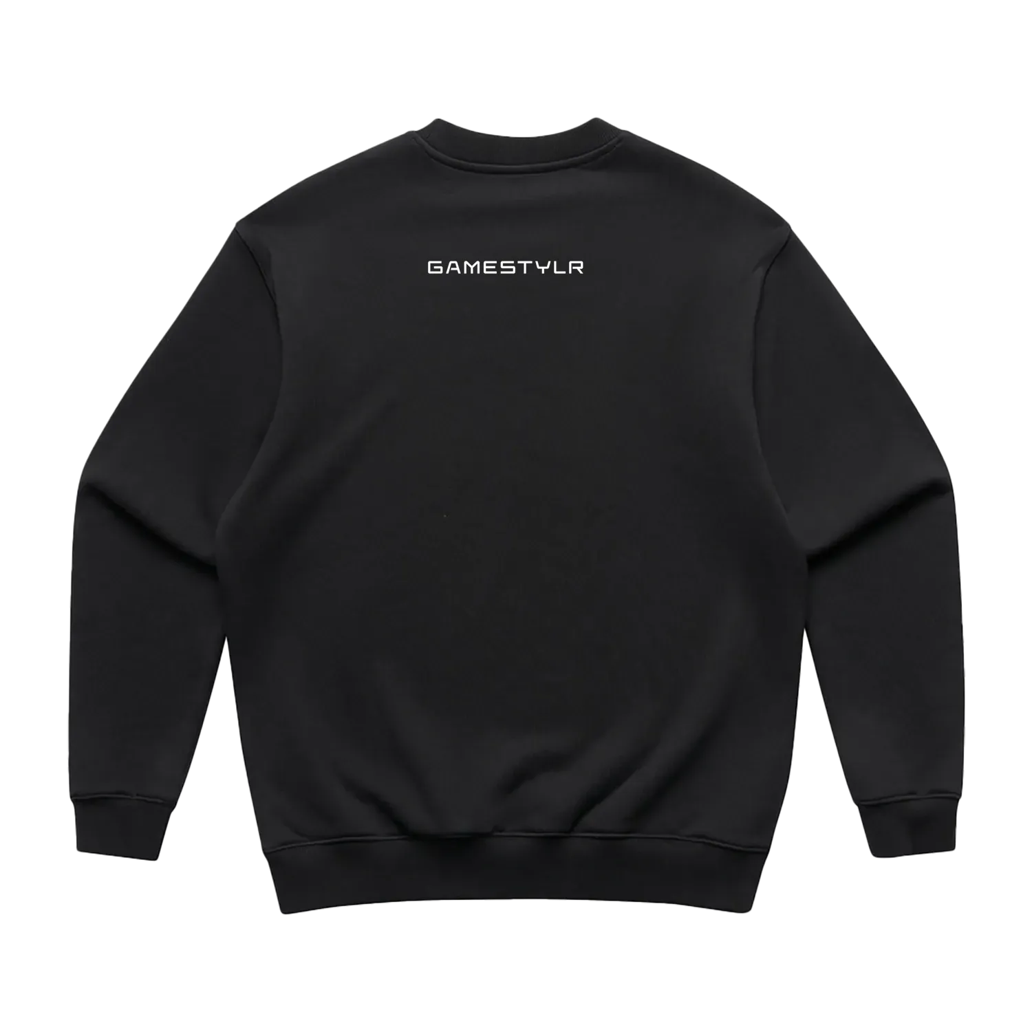 Black back flat lay