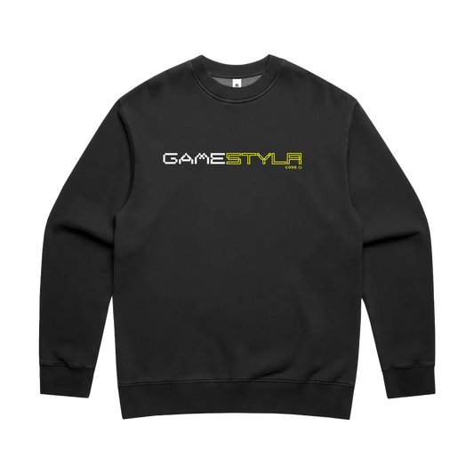 Faded Black front flat lay