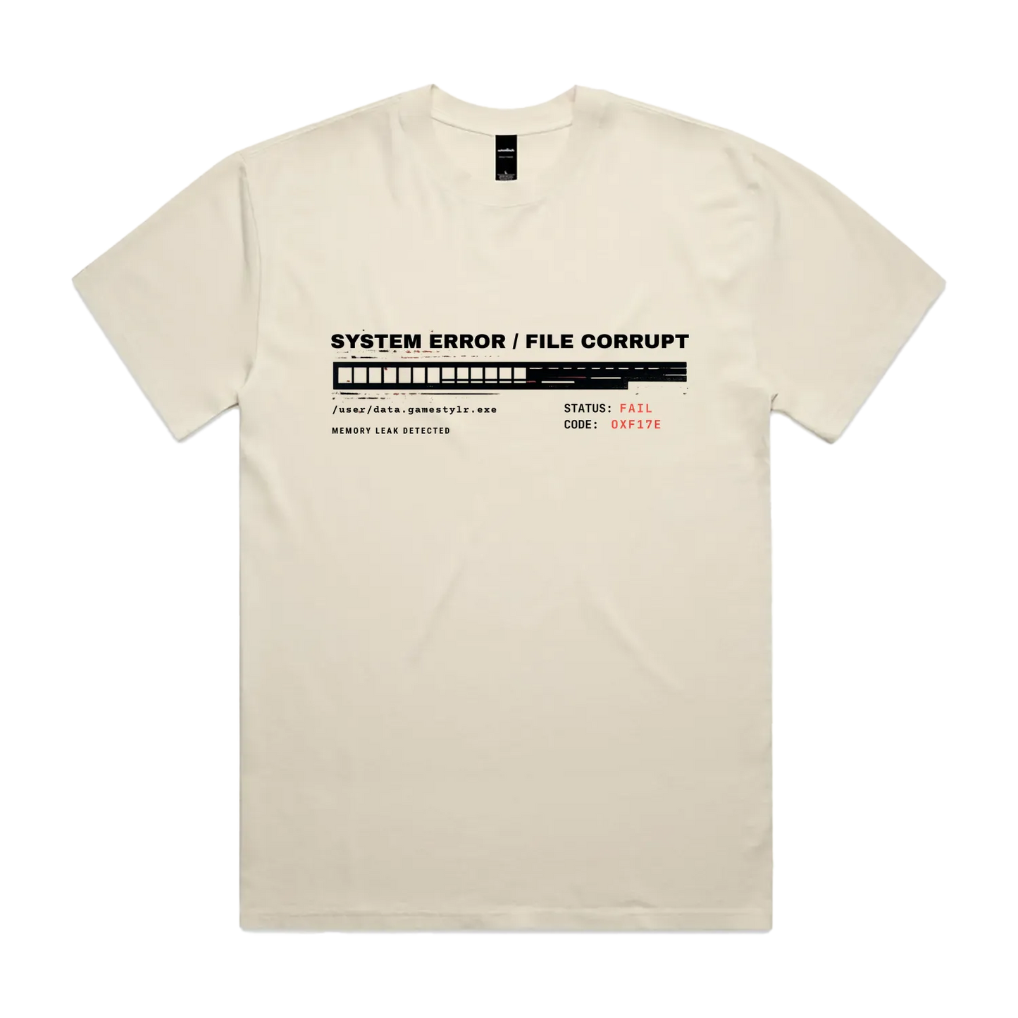 Faded Ecru front flat lay