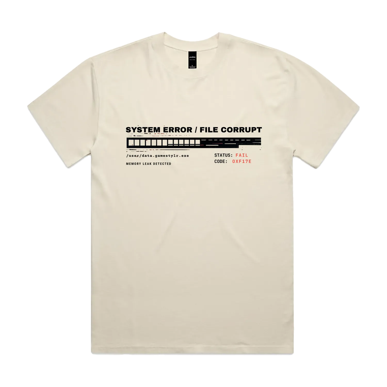 Faded Ecru front flat lay