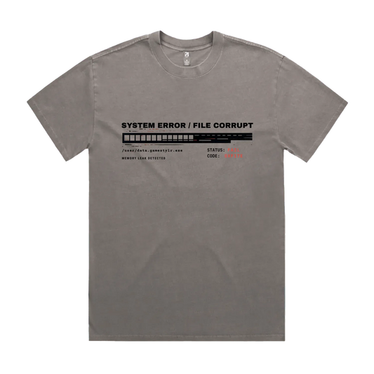 Faded Grey front flat lay