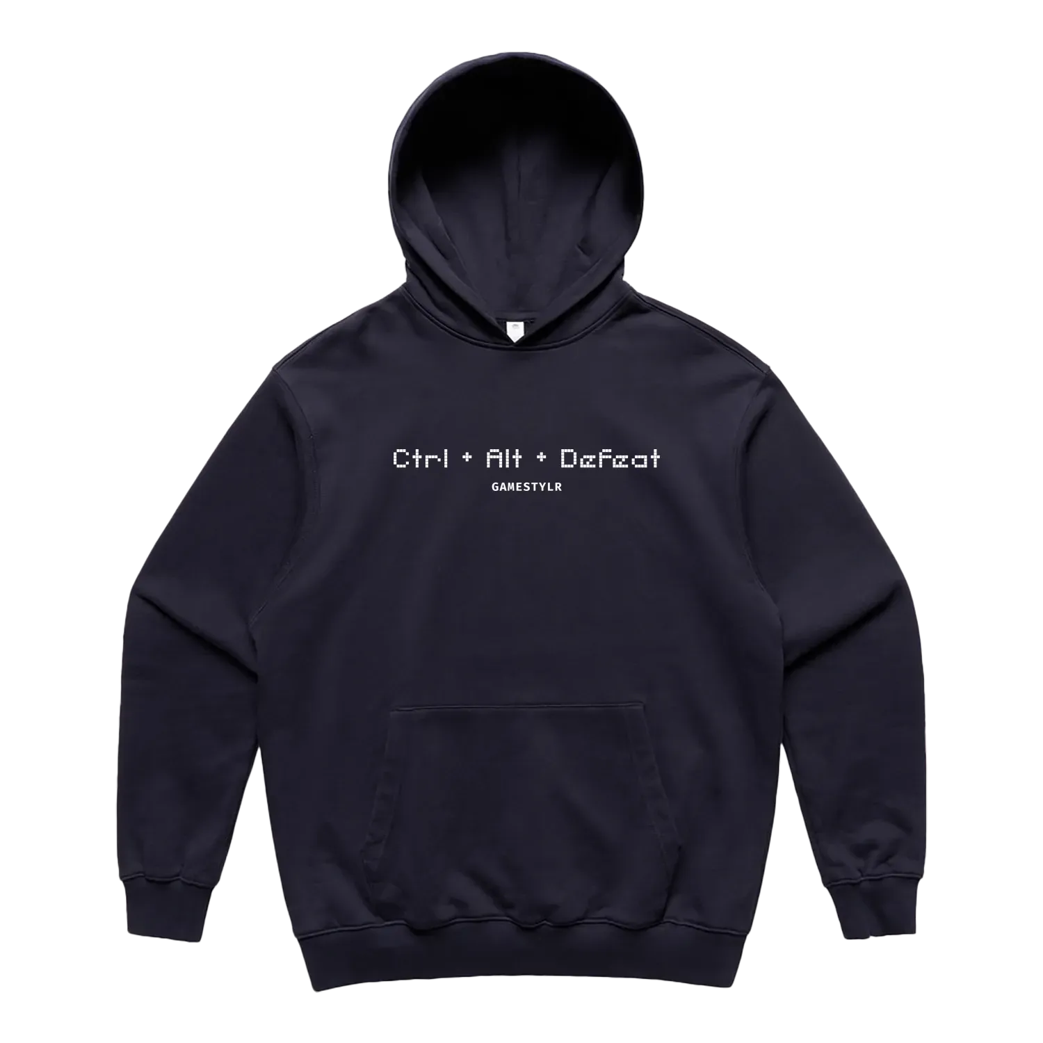 Ink Blue front flat lay
