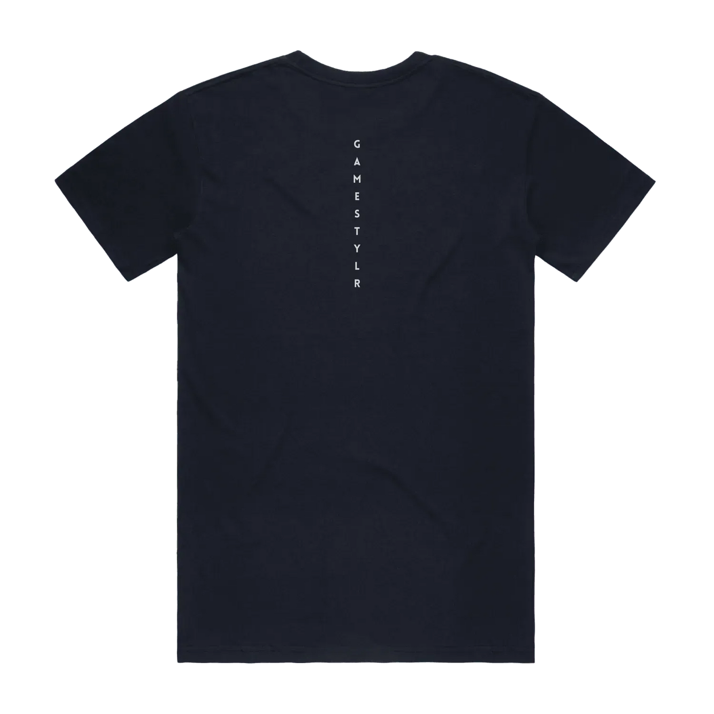 Navy back flat lay