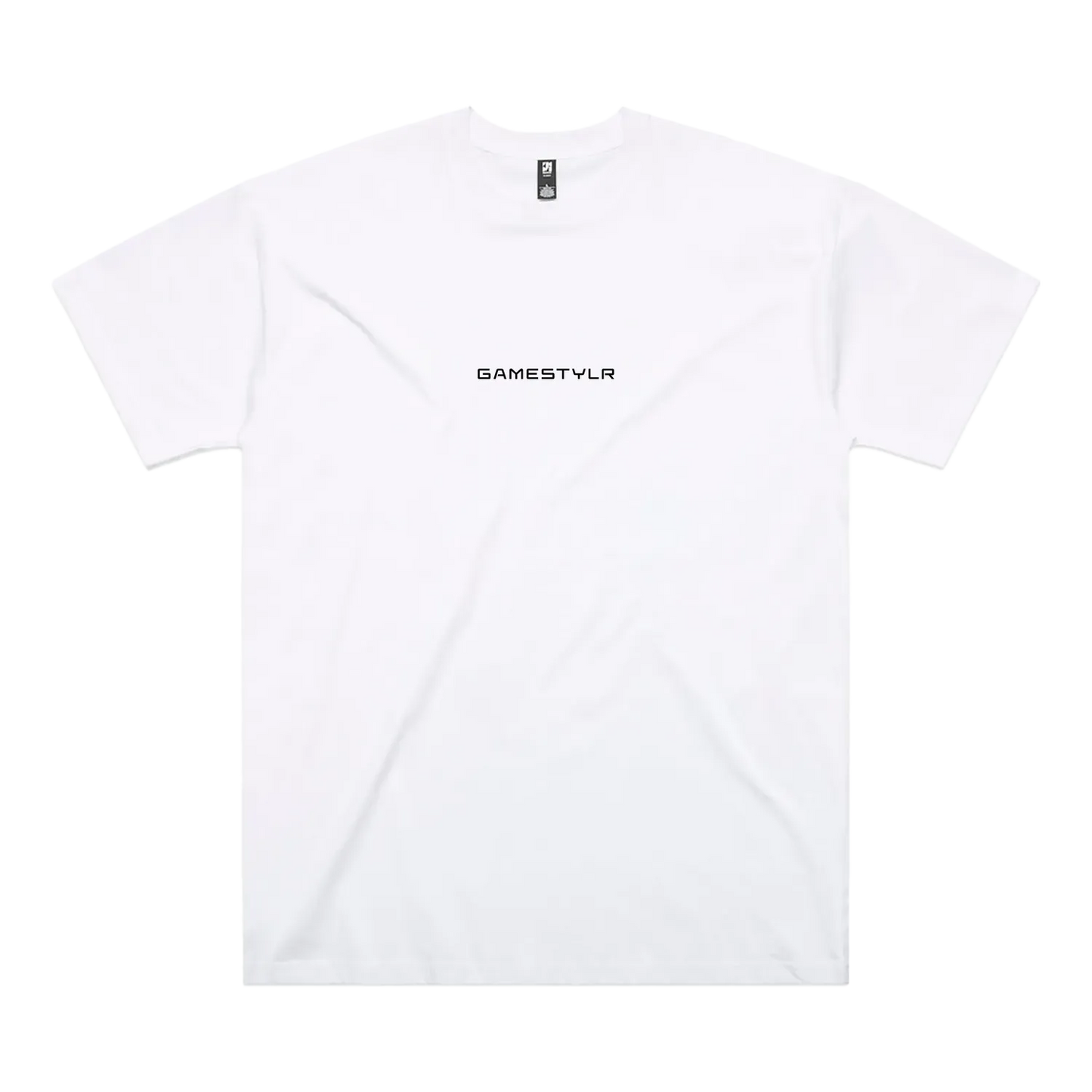 White front flat lay