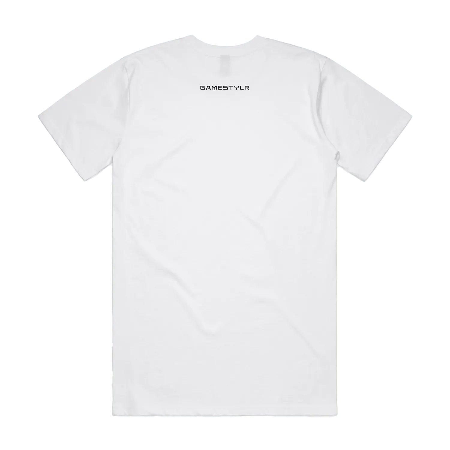 White back flat lay