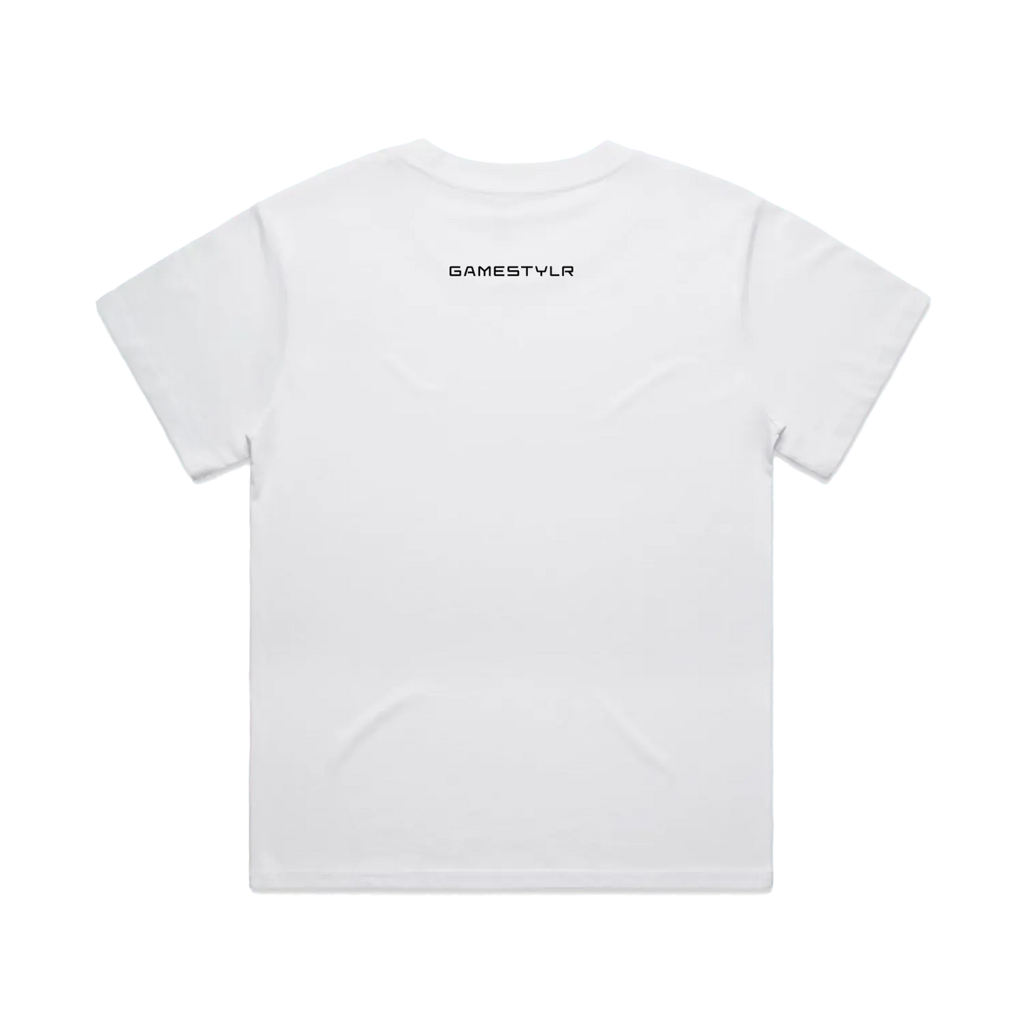 White back flat lay