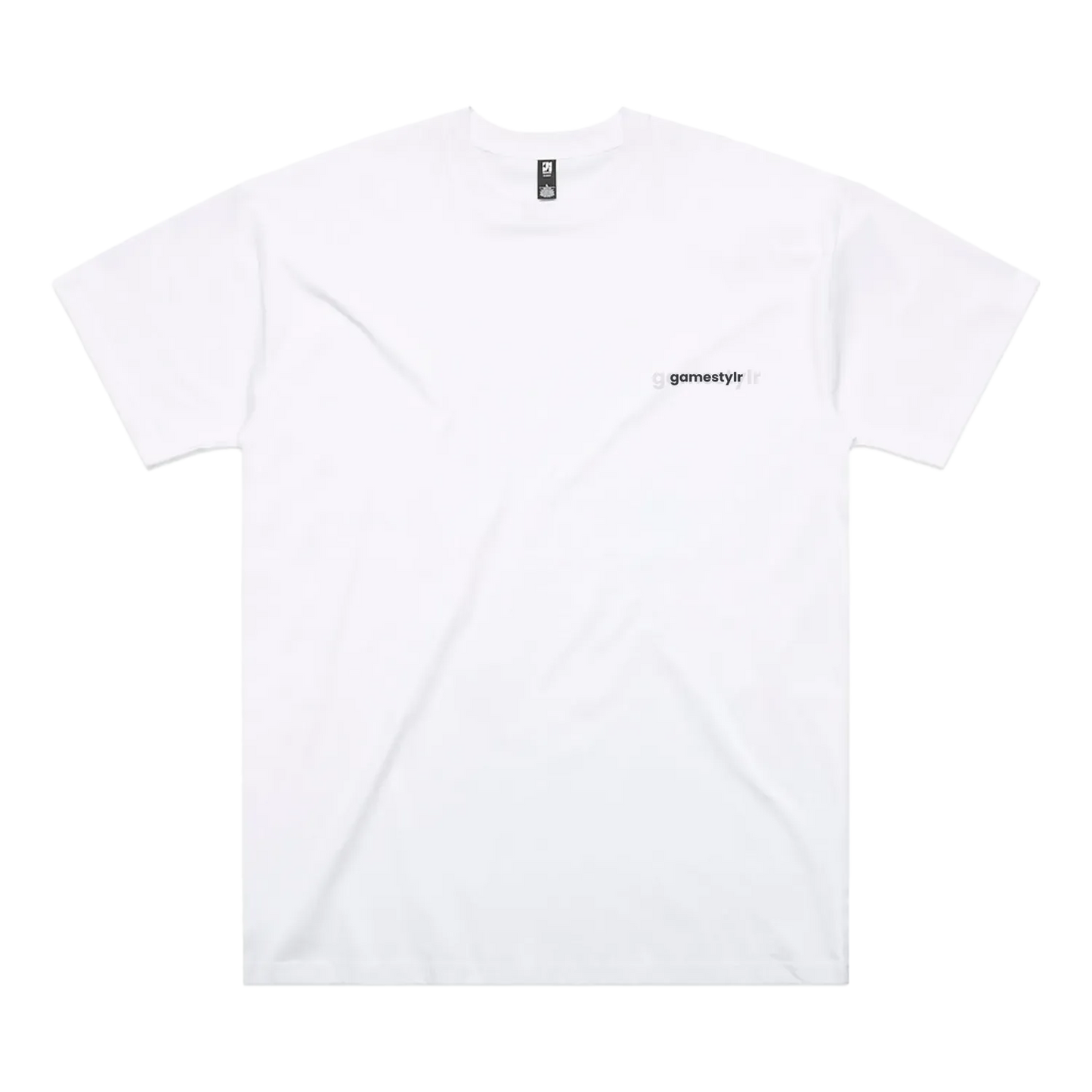 White front flat lay