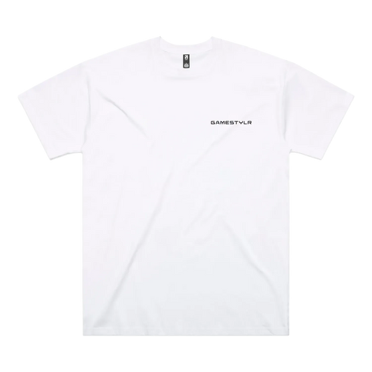 White front flat lay