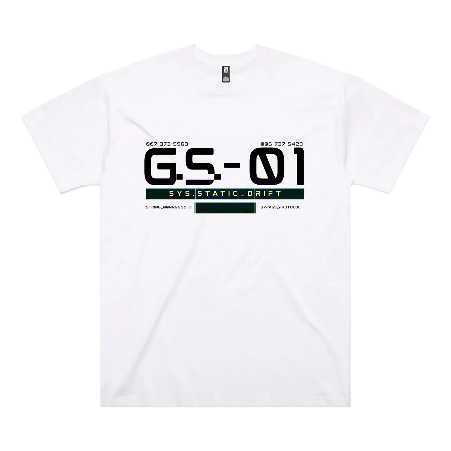 White front flat lay