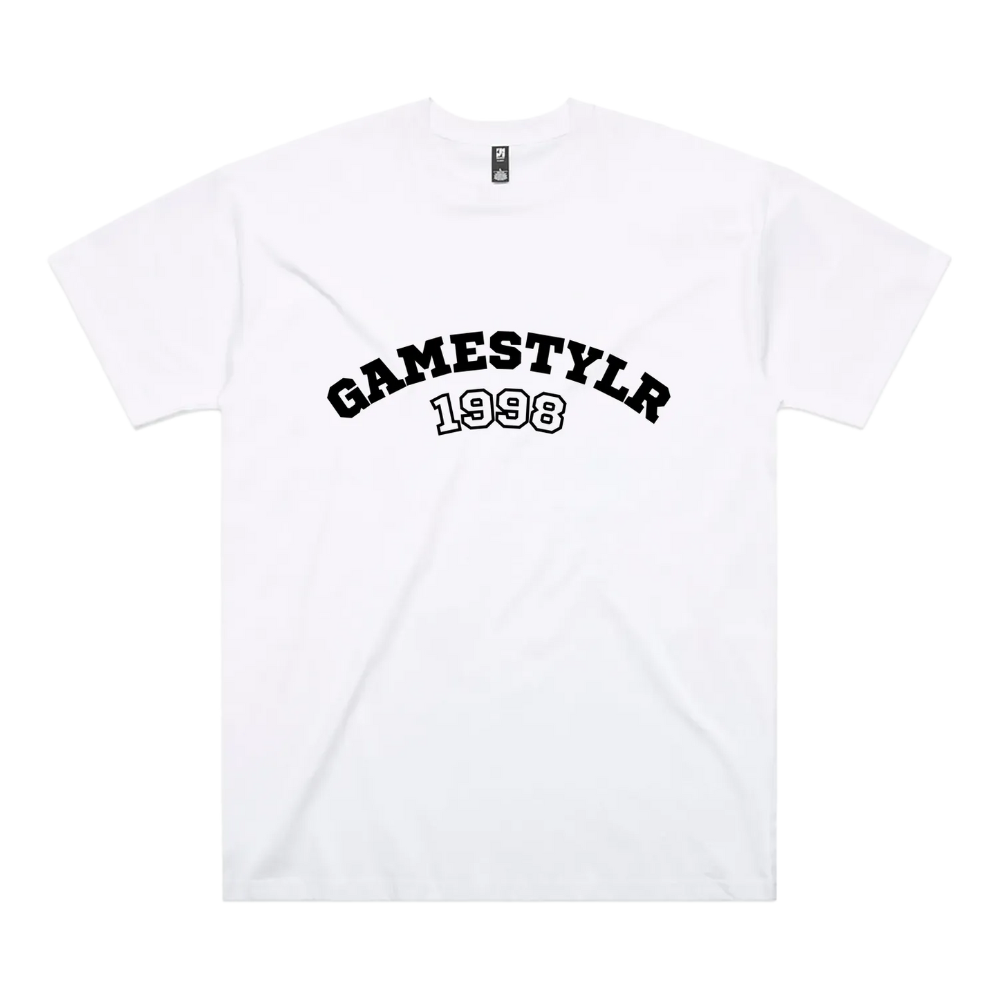 White front flat lay